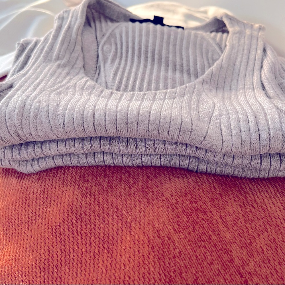 Heather grey tank midi - M